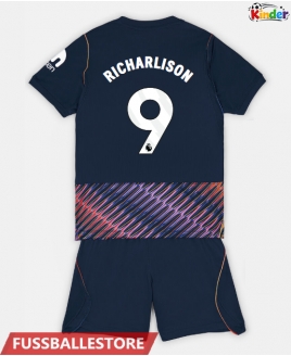 Günstige Tottenham Hotspur Richarlison #9 Auswärts Trikotsatzt Kinder 2026-27 Kurzarm (+ Kurze Hosen)